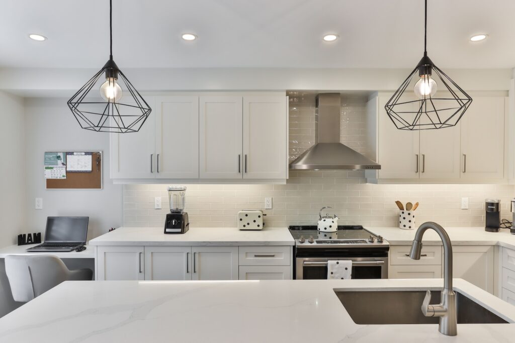 dark kitchen